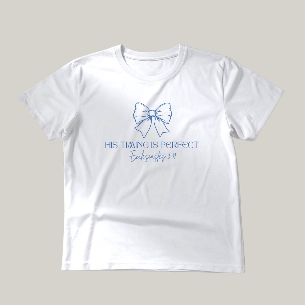 "His Timing Is Perfect" Tee