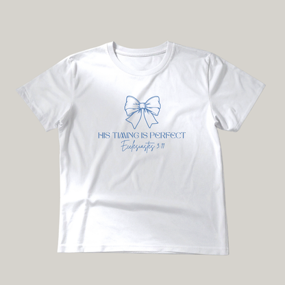 "His Timing Is Perfect" Tee