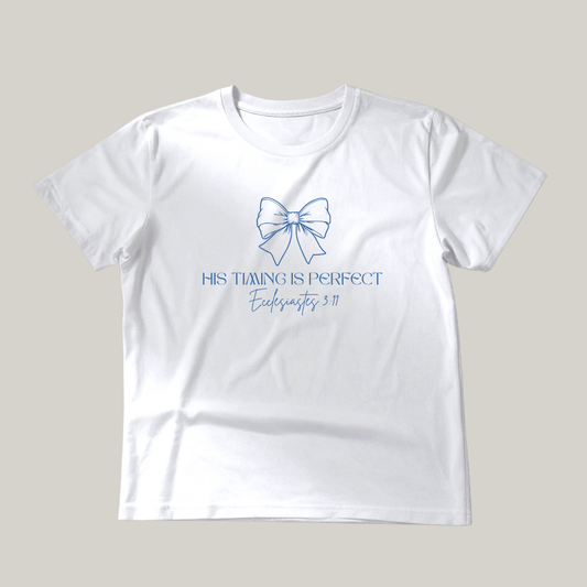 "His Timing Is Perfect" Tee