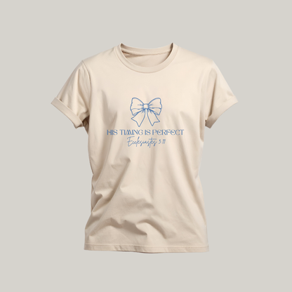 "His Timing Is Perfect" Tee
